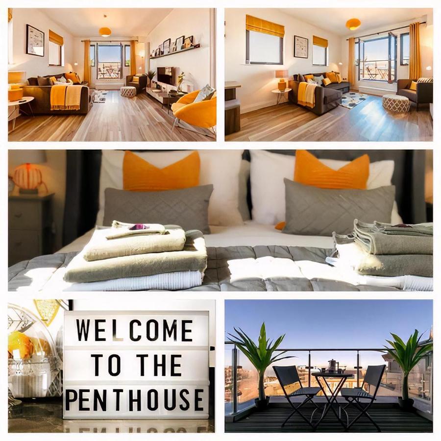 The Penthouse Margate, Balconies, Sea View, Gated Parking, Air Con! Apartment Exterior photo